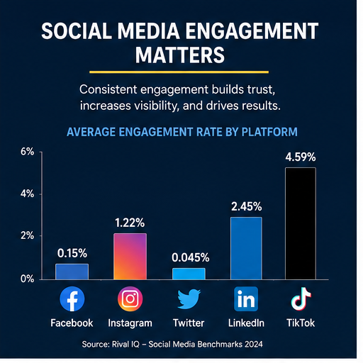 Social Media Engagement Chart
