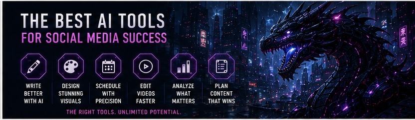 the best ai tools for social media success tools