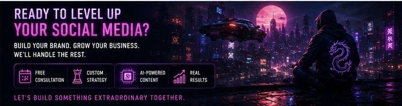 call to action ai social media graphic